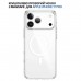 Чохол до мобільного телефона BeCover FIBRA Crystal MagSafe Apple iPhone 17 Pro (715369)
