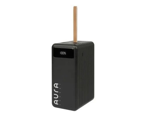 Батарея універсальна AURA NRG-P120 120000mAh 22.5W Black (PBANRG-P120B)