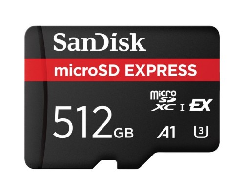 Карта пам'яті SanDisk 512GB microSDXC class 10 UHS-I U3 A1 Express (SDSQXFN-512G-GN4NN)