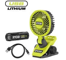 Вентилятор Ryobi USB Lithium RCF4-120G (5133006143)