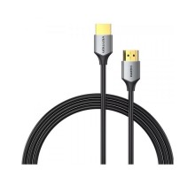 Кабель мультимедійний HDMI M to HDMI M 1.0m V2.0 4K60Hz PVC gray Vention (ALEHF)