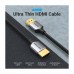 Кабель мультимедійний HDMI M to HDMI M 1.0m V2.0 4K60Hz PVC gray Vention (ALEHF)