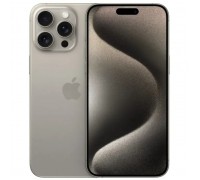 Мобільний телефон Apple iPhone 15 Pro Max 256Gb Natural Titanium (Grade B) USED (iP15PM25NaT_B)
