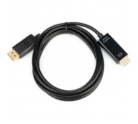 Кабель мультимедійний DisplayPort M to HDMI M 3.0m 8K/4K black Atcom (30100)