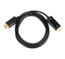 Кабель мультимедійний DisplayPort M to HDMI M 3.0m 8K/4K black Atcom (30100)