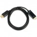 Кабель мультимедійний DisplayPort M to HDMI M 3.0m 8K/4K black Atcom (30100)