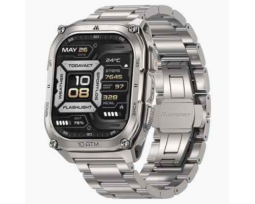 Смарт-годинник KOSPET TANK M4SE SILVER (6978602500638)