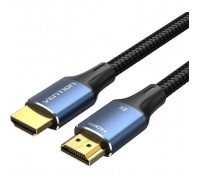 Кабель мультимедійний HDMI M to HDMI M 1.5m 16K60Hz 96Gbps gray Vention (ALVHG)