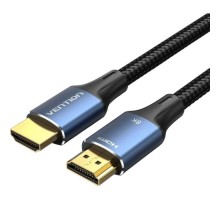 Кабель мультимедійний HDMI M to HDMI M 1.5m 16K60Hz 96Gbps gray Vention (ALVHG)