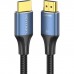 Кабель мультимедійний HDMI M to HDMI M 1.5m 16K60Hz 96Gbps gray Vention (ALVHG)