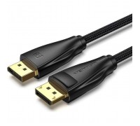 Кабель мультимедійний DisplayPort M to DisplayPort M 1.5m 16K60Hz/8K240Hz fabric gray Vention (HGCHG)