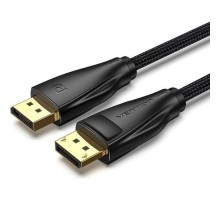 Кабель мультимедійний DisplayPort M to DisplayPort M 1.5m 16K60Hz/8K240Hz fabric gray Vention (HGCHG)