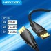 Кабель мультимедійний DisplayPort M to DisplayPort M 1.5m 16K60Hz/8K240Hz fabric gray Vention (HGCHG)