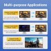 Кабель мультимедійний DisplayPort M to DisplayPort M 1.5m 16K60Hz/8K240Hz fabric gray Vention (HGCHG)