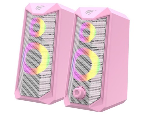 Акустична система Havit HV-SK202 USB 2.0 Pink (6939119024048)