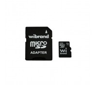 Карта пам'яті Wibrand 64GB mictoSD class 10 UHS-II (U3) V10 Read 80/Write 30 (WICDXU3/64GB-A)