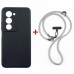 Чохол до мобільного телефона Dengos Case + Cross-body Strap Xiaomi Redmi 15 Black+Grey (DG-KM-CCRB-43)