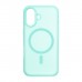 Чохол до мобільного телефона Armorstandart Mystiq MagCase Apple iPhone 16 Turquoise (ARM91575)