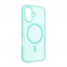 Чохол до мобільного телефона Armorstandart Mystiq MagCase Apple iPhone 16 Turquoise (ARM91575)