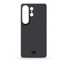Чохол до мобільного телефона Armorstandart BlackIcon Aramid Twill MagCase Samsung S26 Ultra Black (ARM90147)