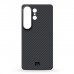 Чохол до мобільного телефона Armorstandart BlackIcon Aramid Twill MagCase Samsung S26 Ultra Black (ARM90147)