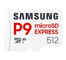 Карта пам'яті Samsung 512GB microSDXC class 10 UHS-I U3 V30 P9 Express (MB-MK512T/WW)