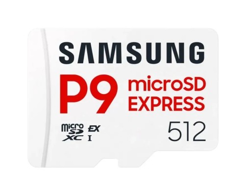 Карта пам'яті Samsung 512GB microSDXC class 10 UHS-I U3 V30 P9 Express (MB-MK512T/WW)