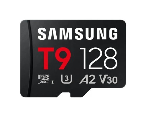Карта пам'яті Samsung 128GB microSDXC class 10 UHS-I U3 V30 A2 T9 (MB-MH128T/WW)