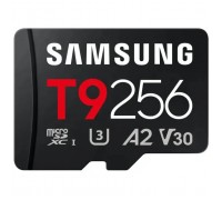 Карта пам'яті Samsung 256GB microSDXC class 10 UHS-I U3 V30 A2 T9 (MB-MH256T/WW)