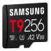 Карта пам'яті Samsung 256GB microSDXC class 10 UHS-I U3 V30 A2 T9 (MB-MH256T/WW)