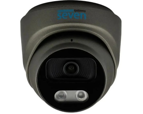 Камера відеоспостереження SEVEN Systems IP7215PA-DL (2.8) black