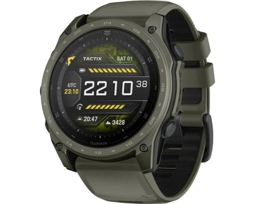 Смарт-годинник Garmin Tactix 8 Cerakote, Olive Drab, 51mm, GPS смарт-годинник (010-04553-11)