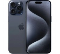 Мобільний телефон Apple iPhone 15 Pro Max 256Gb eSim (Grade A) Blue Titanium USED (iP15PM2eBuT_A)