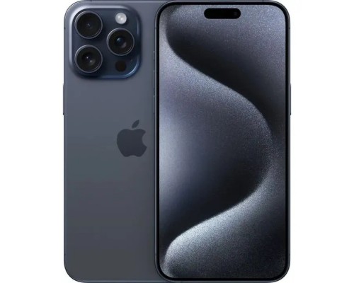 Мобільний телефон Apple iPhone 15 Pro Max 256Gb eSim (Grade A) Blue Titanium USED (iP15PM2eBuT_A)