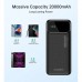 Батарея універсальна Choetech 20000mAh, 22.5W, PD, QC/3.0, Black (B729-CCBK)