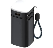 Батарея універсальна Atria 20000mAh, PD/22.5W, QC/3.0, Built-in flashlight, Black (WPD-69B)