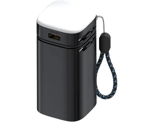 Батарея універсальна Atria 20000mAh, PD/22.5W, QC/3.0, Built-in flashlight, Black (WPD-69B)