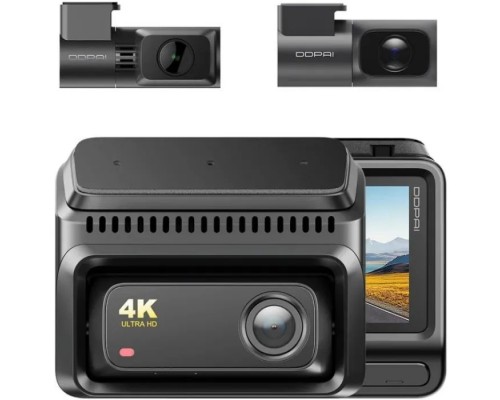 Відеореєстратор DDPai Dashcam Z60T + rear camera + cabin camera (6934915206896)