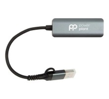 Перехідник PowerPlant USB-C to RJ45 Ethernet 1000Mbps (CA917266)
