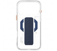 Чохол до мобільного телефона Skinarma Haxa Magnetic Charging + Grip Stand iPhone 17 Pro Max Blue (8886461249446)