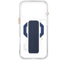 Чохол до мобільного телефона Skinarma Haxa Magnetic Charging + Grip Stand iPhone 17 Pro Max Blue (8886461249446)