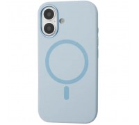 Чохол до мобільного телефона BeCover FIBRA Silicone OmniMag Apple iPhone 16 Light Blue (716228)