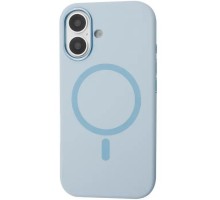 Чохол до мобільного телефона BeCover FIBRA Silicone OmniMag Apple iPhone 16 Light Blue (716228)