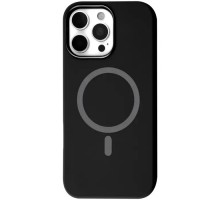 Чохол до мобільного телефона BeCover FIBRA Silicone OmniMag Apple iPhone 16 Pro Max Black (716232)