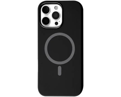 Чохол до мобільного телефона BeCover FIBRA Silicone OmniMag Apple iPhone 16 Pro Max Black (716232)