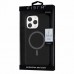 Чохол до мобільного телефона BeCover FIBRA Silicone OmniMag Apple iPhone 16 Pro Max Black (716232)
