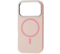 Чохол до мобільного телефона BeCover FIBRA Silicone OmniMag Apple iPhone 17 Pro Light Pink (716219)