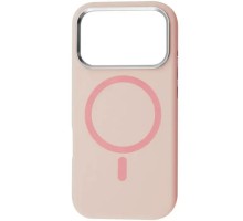 Чохол до мобільного телефона BeCover FIBRA Silicone OmniMag Apple iPhone 17 Pro Light Pink (716219)