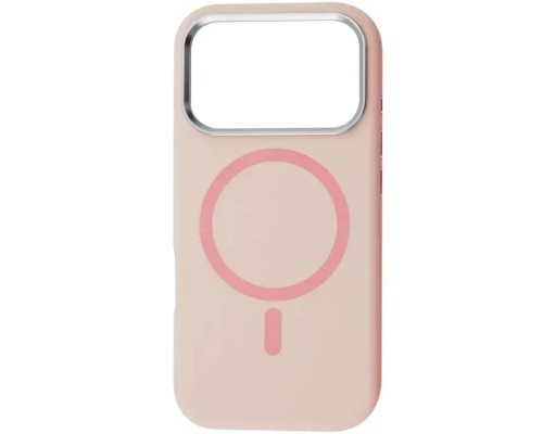 Чохол до мобільного телефона BeCover FIBRA Silicone OmniMag Apple iPhone 17 Pro Light Pink (716219)