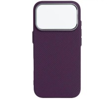 Чохол до мобільного телефона Armorstandart LikeCarbon2 MagCase Apple iPhone 18 Pro / 17 Pro Kevlar Dark Cherry (ARM92539)